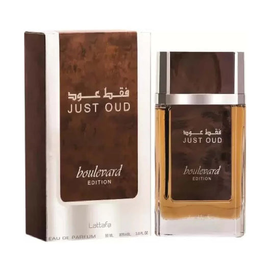 Lattafa Just Oud Boulevard Edition Eau De Parfum