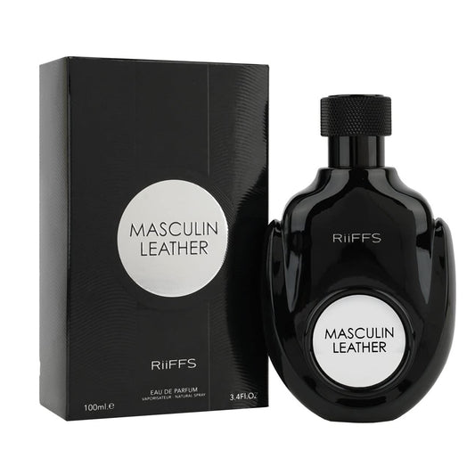 Riffs Masculin Leather Eau De Parfum