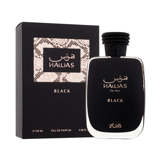 Rasasi Hawas Black Eau De Parfume For Men (2024 New Release )