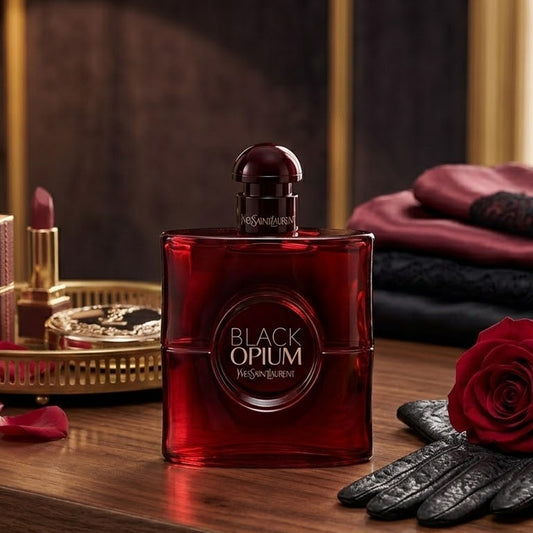 Yves Saint Laurent Black Opium Over Red Eau De Parfum For Women (Newly Launched 2024)