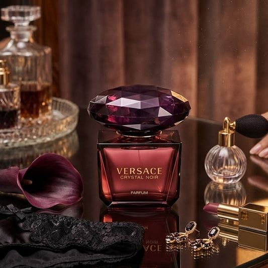 Versace Crystal Noir Parfum For Women (Newly Launched 2024)